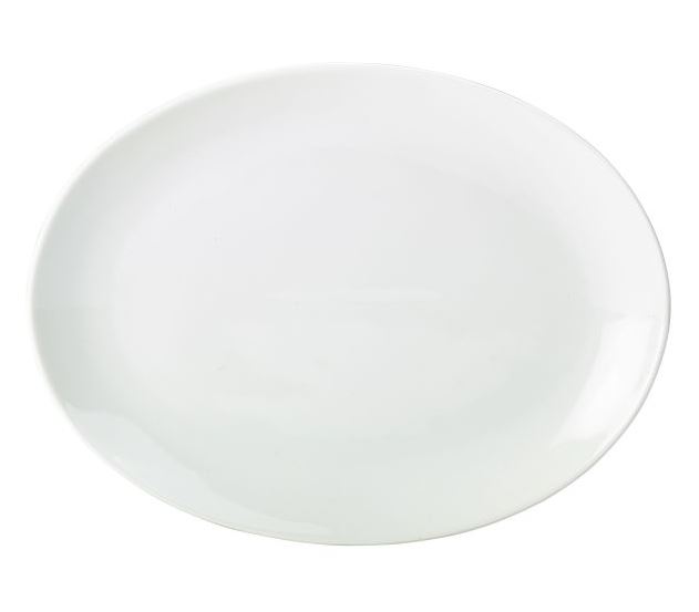 Genware Oval Plate 310mm (12)